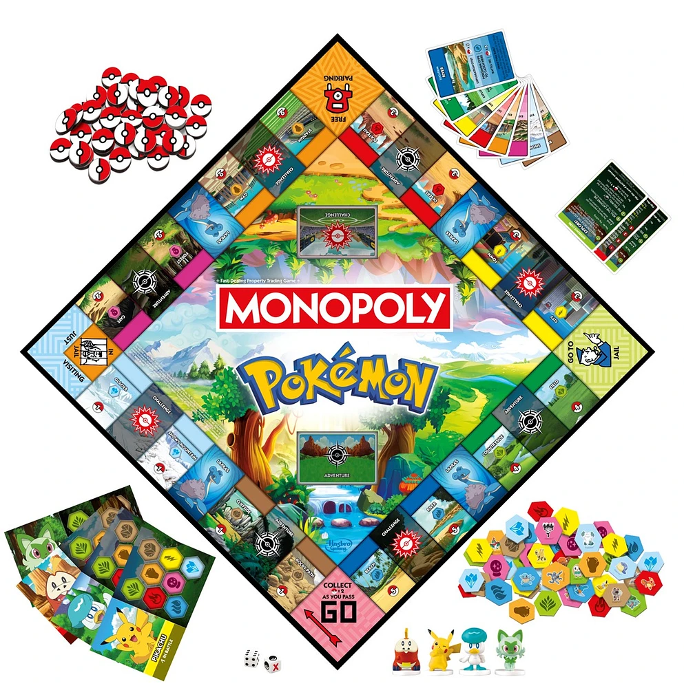 Monopoly Pokémon Edition - English only 