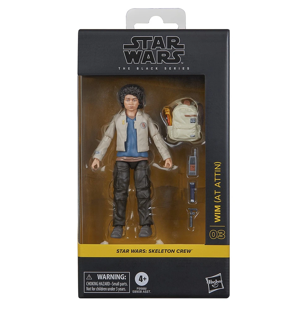 Star Wars The Black Series Wim (At Attin), Star Wars: Skeleton Crew Action Figure (6”) 