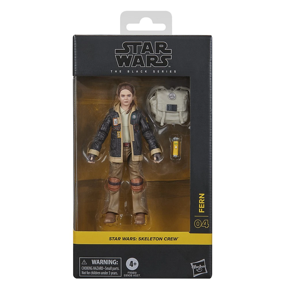 Star Wars The Black Series Fern, Star Wars: Skeleton Crew Action Figure (6”) 