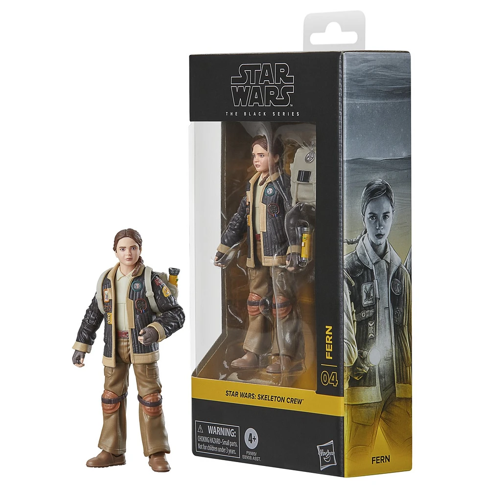 Star Wars The Black Series Fern, Star Wars: Skeleton Crew Action Figure (6”) 