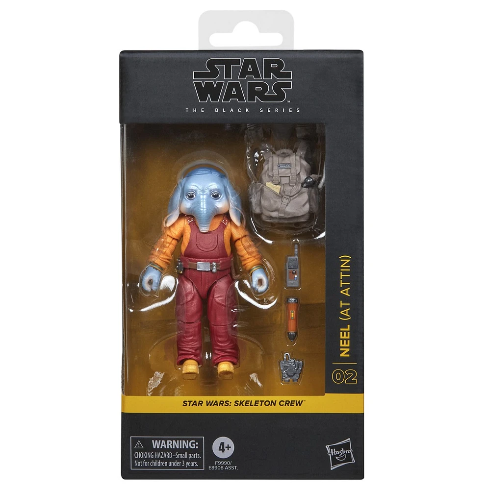 Star Wars The Black Series Neel (At Attin), Star Wars: Skeleton Crew Action Figure (6”) 