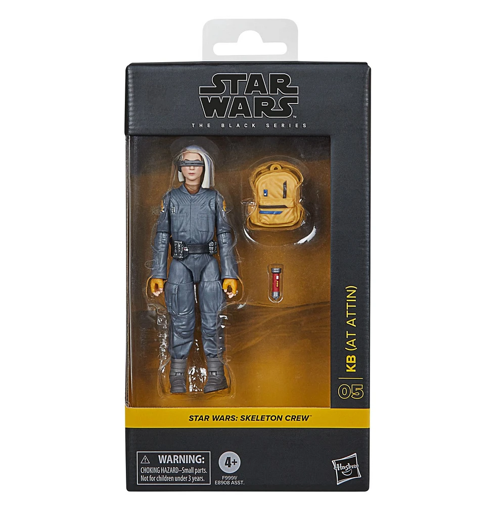 Star Wars The Black Series KB (At Attin), Star Wars: Skeleton Crew Action Figure (6”) 