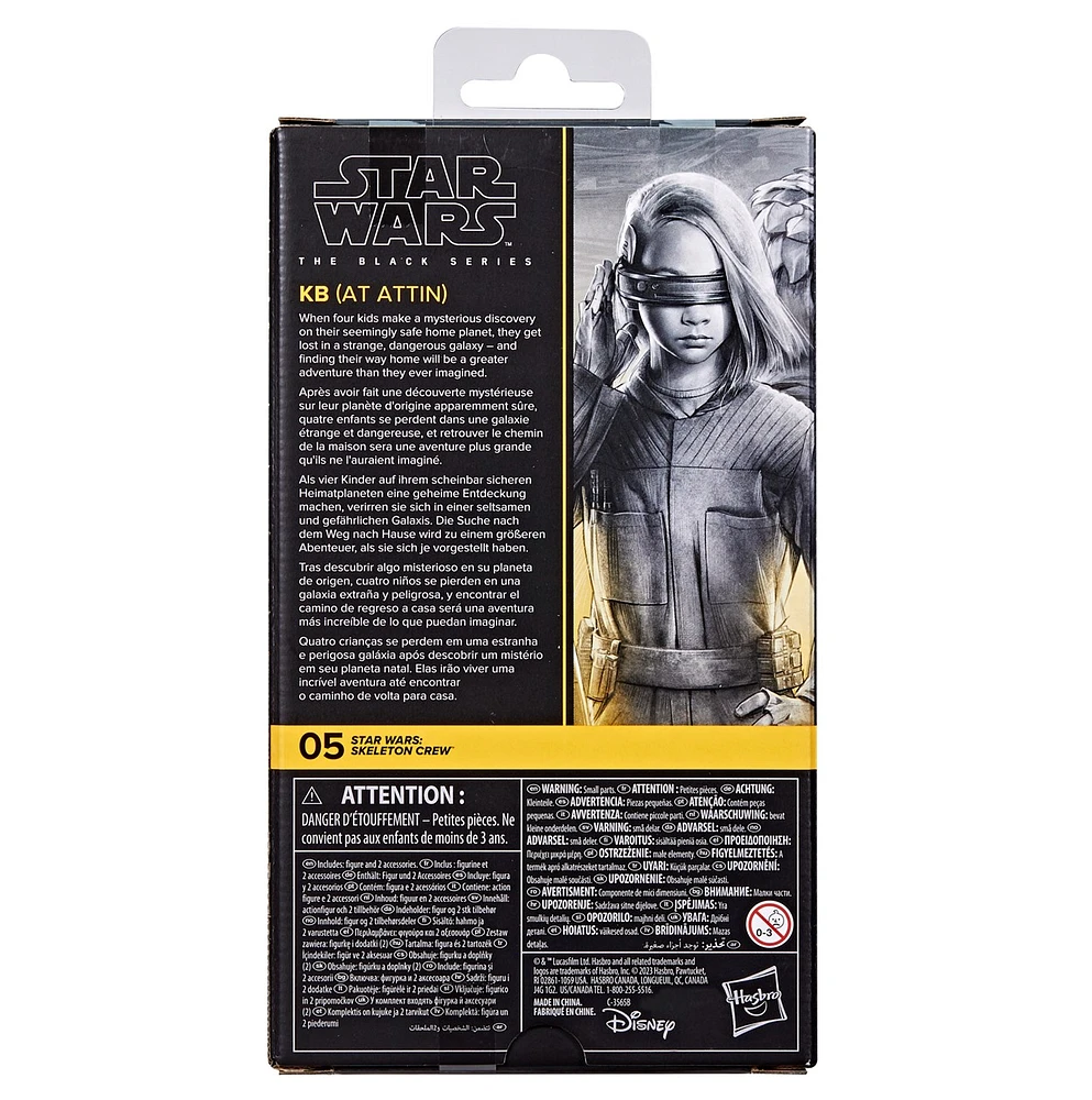 Star Wars The Black Series KB (At Attin), Star Wars: Skeleton Crew Action Figure (6”) 