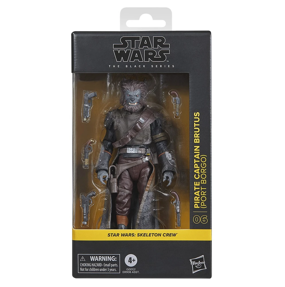 Star Wars The Black Series Pirate Captain Brutus (Port Borgo) Star Wars: Skeleton Crew Action Figure 