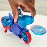 Marvel Avengers Epic World of Action Captain America Shield-Shot Cycle 