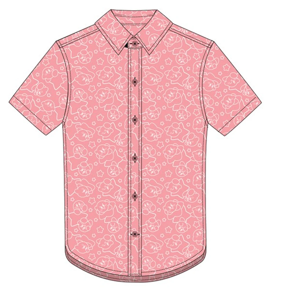 Kirby Pink Vacation Shirt