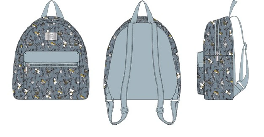 Winnie the Pooh Floral Mini Backpack
