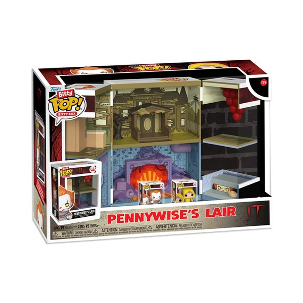 Bitty Pop! Bitty Box IT Pennywise Lair 