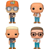 POP! King of the Hill  Dale, Hank, Bill, & Boomhauer 4-Pack 