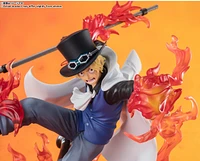 One Piece FiguartsZERO [EXTRA BATTLE] -Fire Fist Rook Check-Sabo Figure 