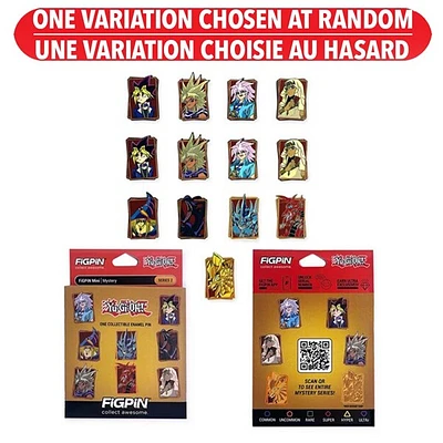 FiGPiN Yu-Gi-Oh! Series 2  Mystery Mini Pin – Une variation choisie au hasard