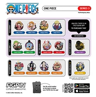 One Piece Mystery Mini Series 3 FiGPiN Minis – One Variation Chosen at Random