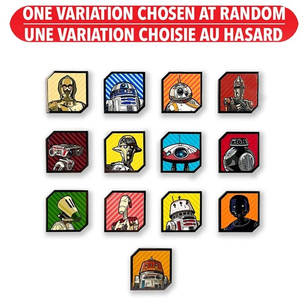 Star Wars Droids Series 1 FiGPiN Mini – One Variation Chosen at Random