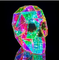 Biogenik LED Skull Headset Stand 