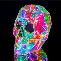 Biogenik LED Skull Headset Stand 