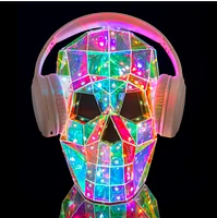 Biogenik LED Skull Headset Stand 