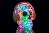 Biogenik LED Skull Headset Stand 
