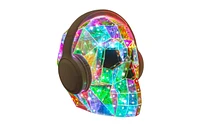 Biogenik LED Skull Headset Stand 
