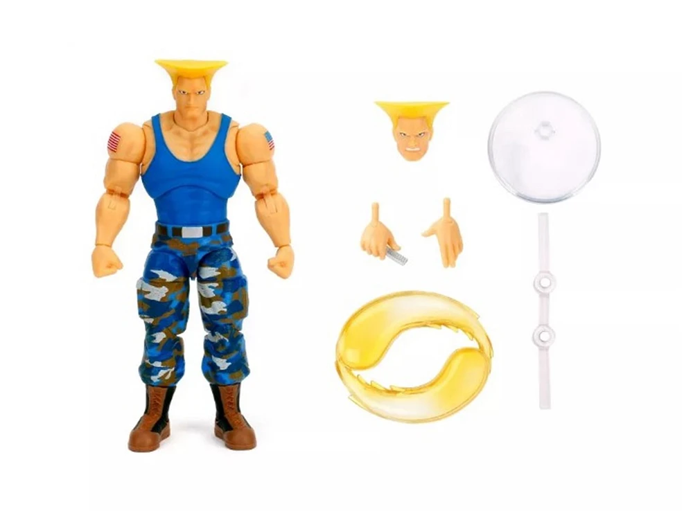 Street Fighter Guile 6 Inch Player 2 Action Figure 