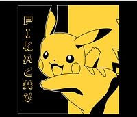 T-shirt Pokémon : Pikachu Jaune et Noir