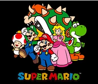 T-shirt noir Super Mario Group