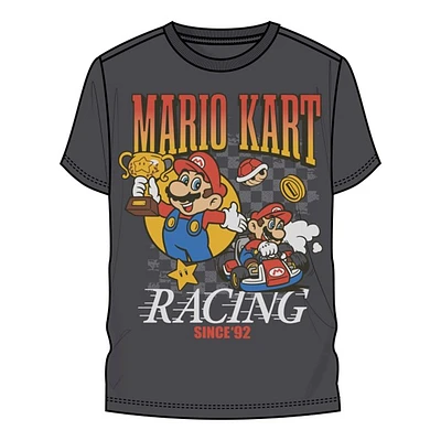 Mario Kart Grey Tee