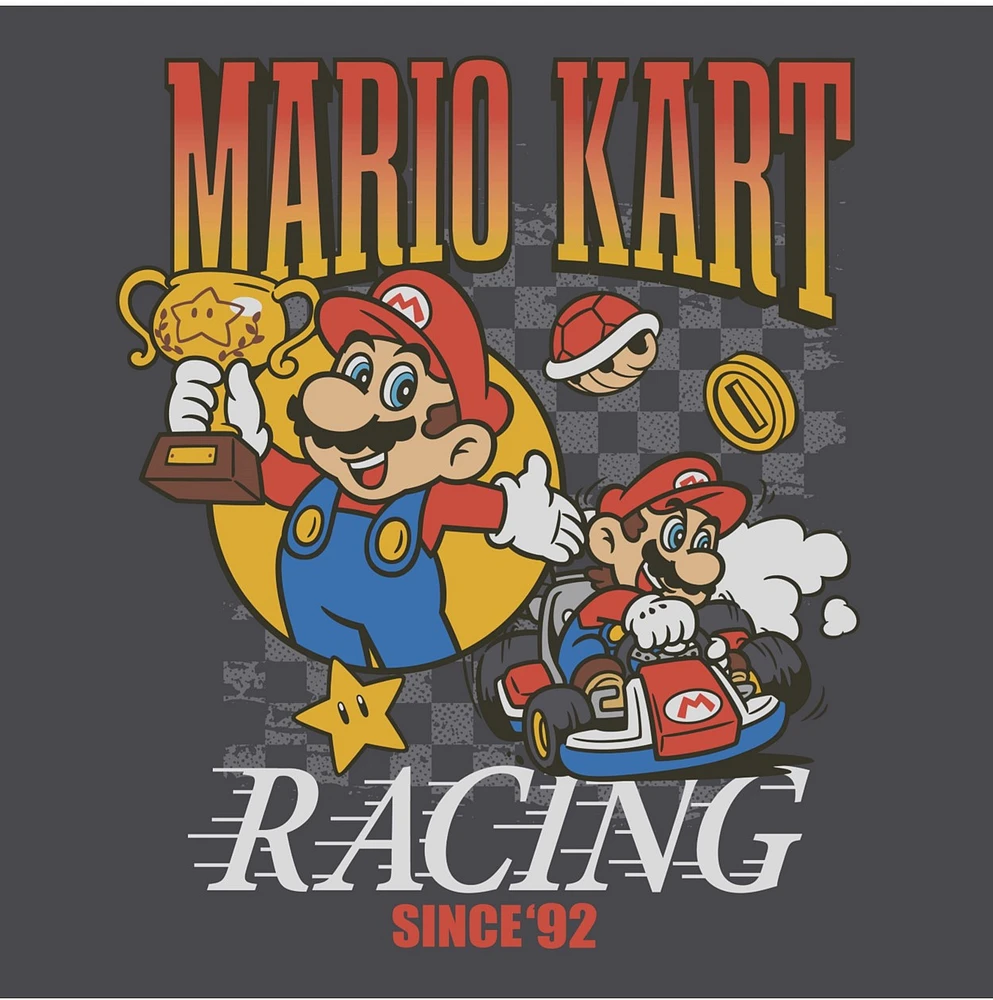 Mario Kart Grey Tee