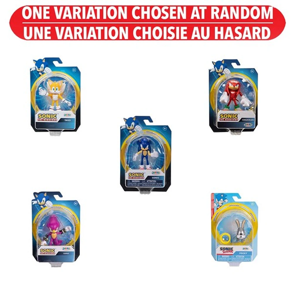 Sonic the Hedgehog 2.5" Figure Wave 20 - Assortie – Une variation choisie au hasard