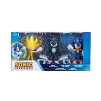 Sonic the Hedgehog: Sonic Forms 4" Figures 3 pack 