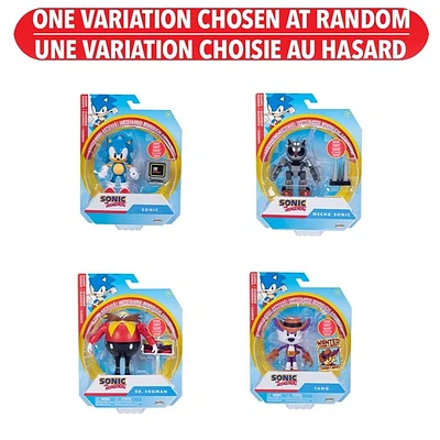 Sonic the Hedgehog 4" Figure Wave 19 - Assortie – Une variation choisie au hasard
