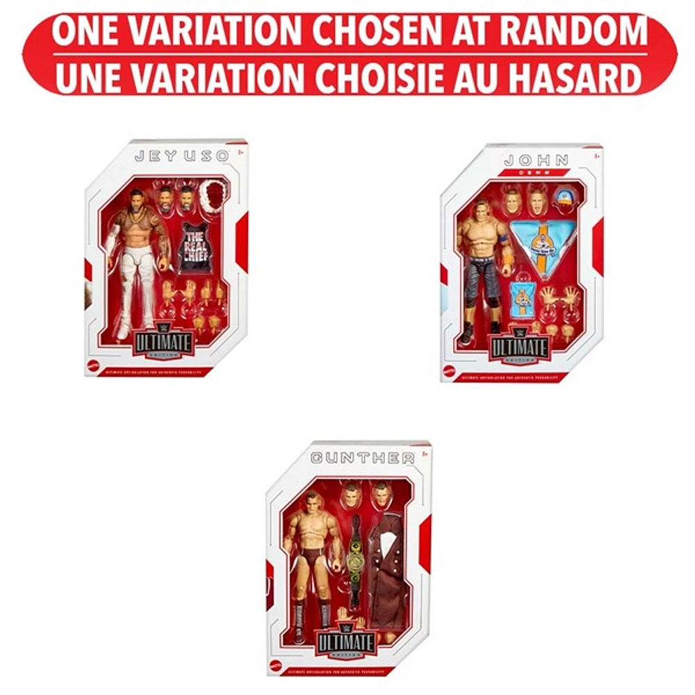 WWE Ultimate Edition Figures - Assortie – Une variation choisie au hasard