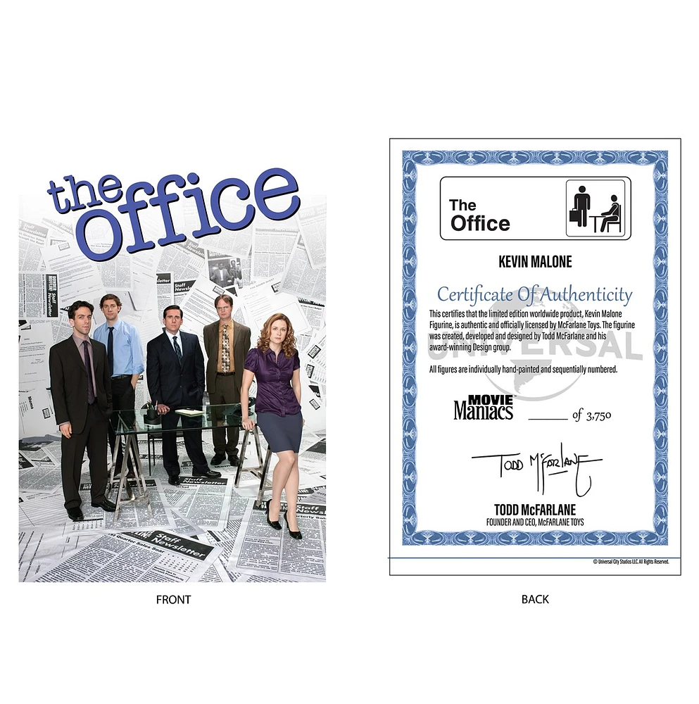 Kevin Malone (The Office) 6-Inch Posed Figure 