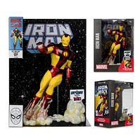 Marvel Iron Man 1:6th Scale Collectible with Scene & Comic (Iron Man #256) 
