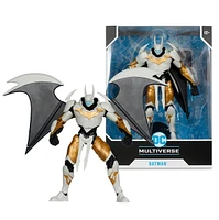 DC Multiverse Batman Final Batsuit (Justice League: The Sixth Dimension) Mega Figure 