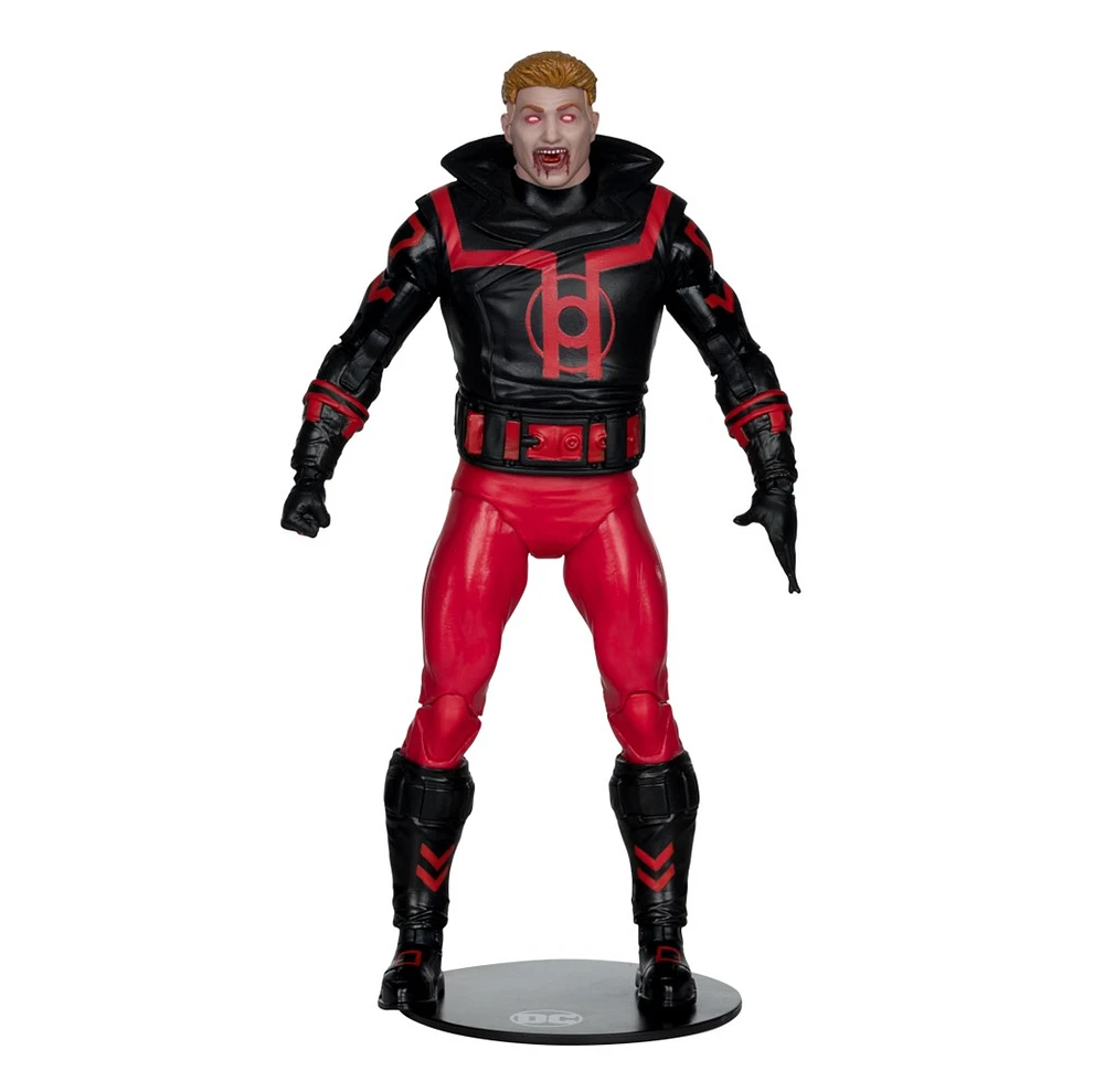 DC Multiverse Guy Gardner (Red Lantern) 7-Inch Action Figure McFarlane Collector Edition #37 (Red Platinum Edition)