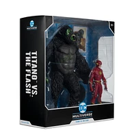 DC Multiverse Titano vs The Flash 2 Pack 