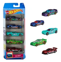 Hot Wheels 5 pack - Assortie – Une variation choisie au hasard