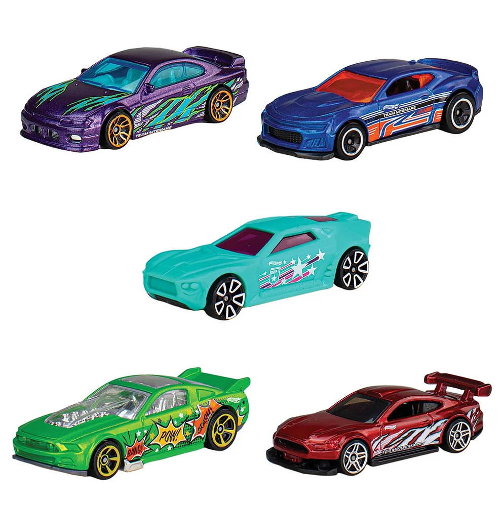 Hot Wheels 5 pack - Assortie – Une variation choisie au hasard