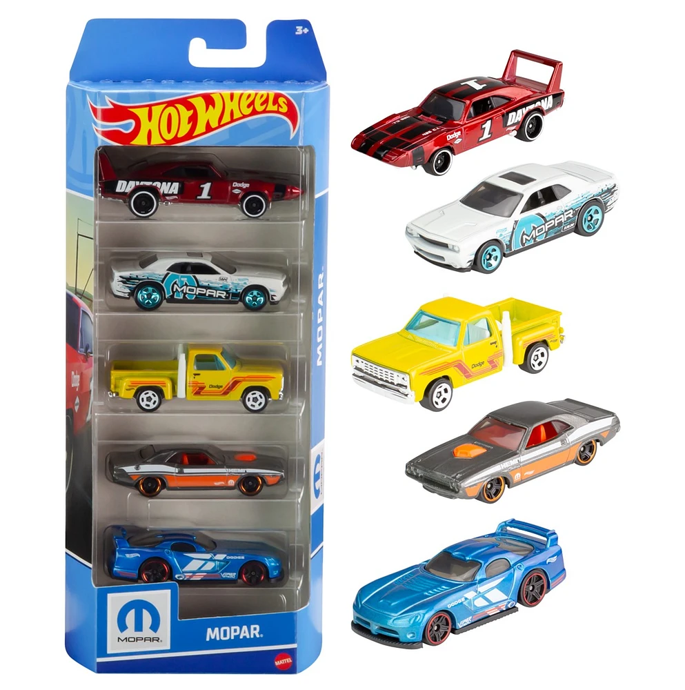 Hot Wheels 5 pack - Assortie – Une variation choisie au hasard