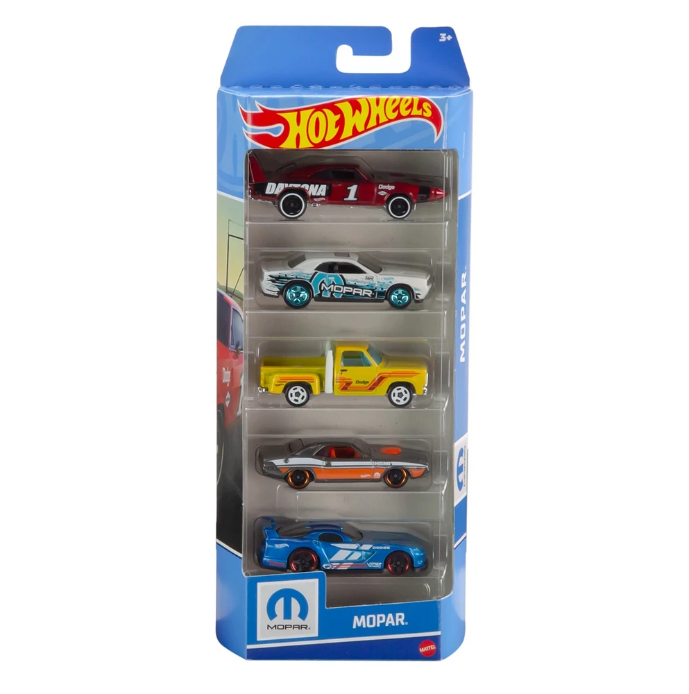 Hot Wheels 5 pack - Assortie – Une variation choisie au hasard
