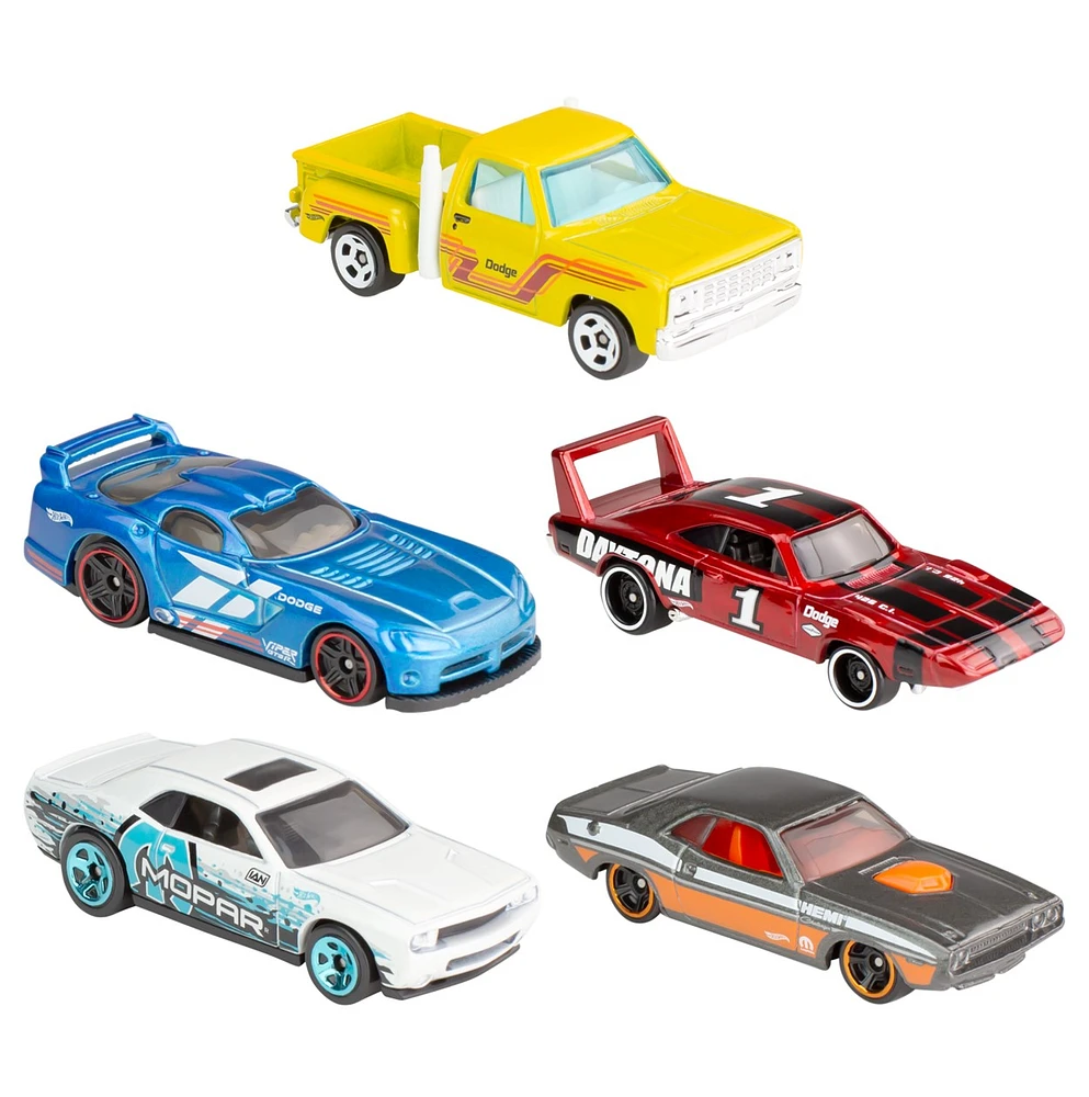 Hot Wheels 5 pack - Assortie – Une variation choisie au hasard