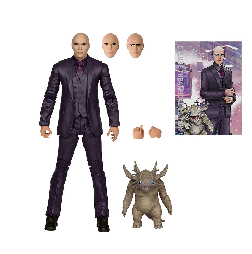 DC Multiverse Lex Luthor and Baby Kaiju (Superman Movie) 7-Inch Action Figure (Deluxe Theatrical Edition)