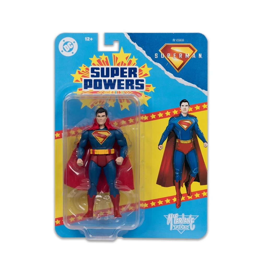 DC Super Powers Superman 4.5in Action Figure (Superman Movie) McFarlane Toys 