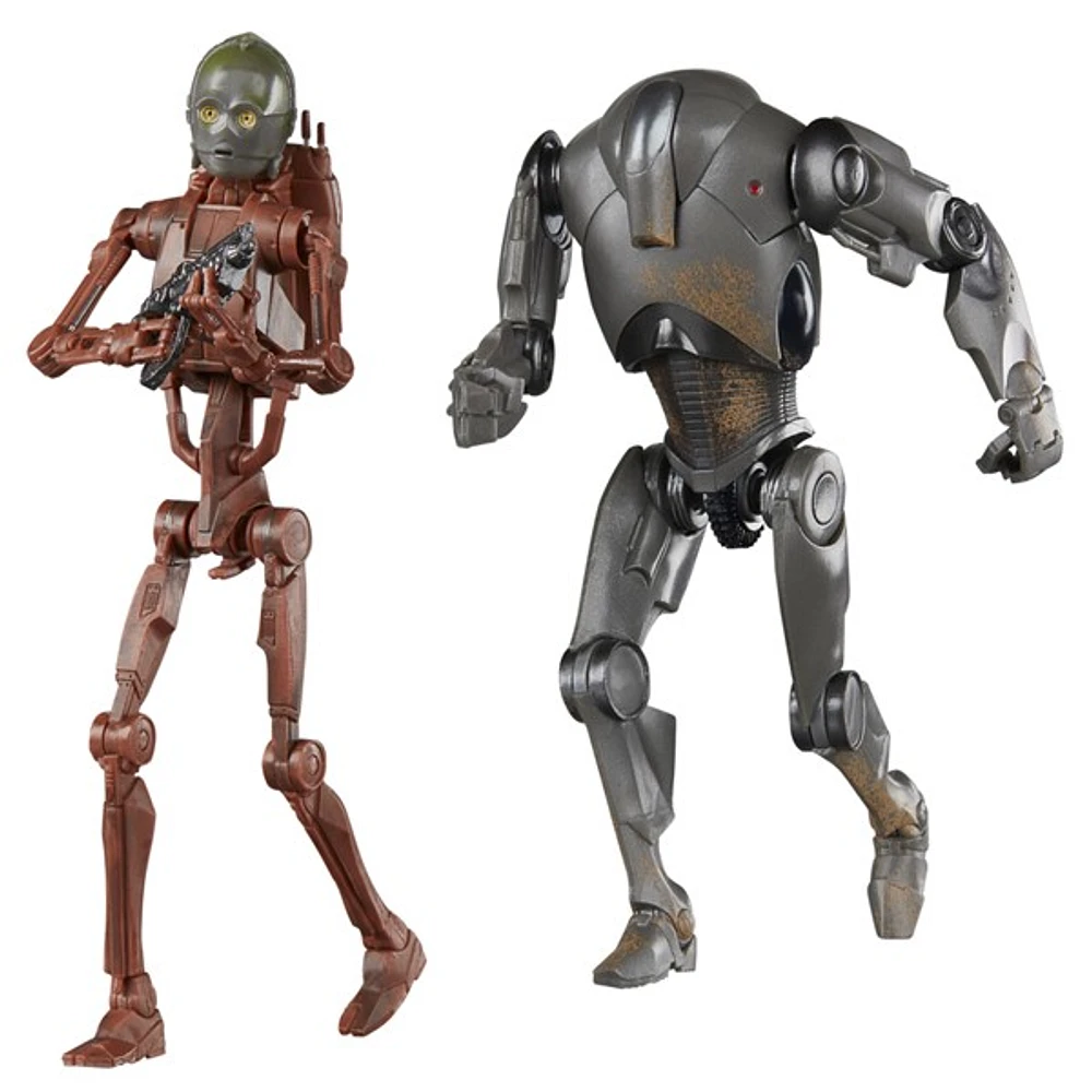 Star Wars The Black Series C-3PO & Super Battle Droid Action Figures (6”) 