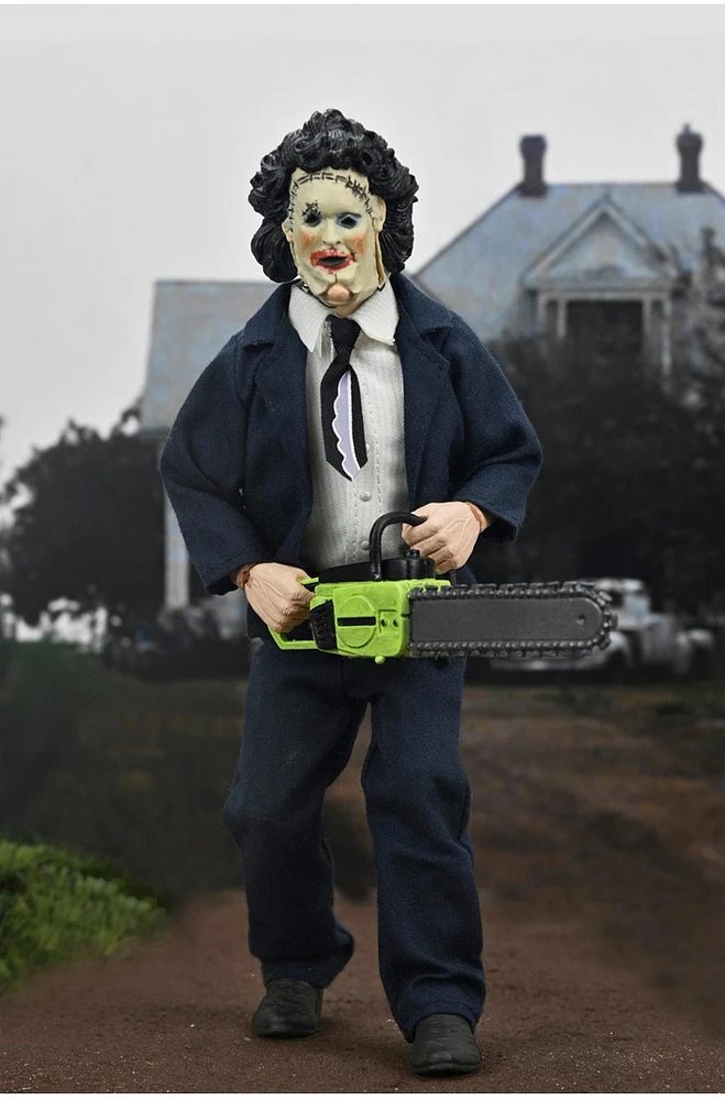 Texas Chainsaw Massacre - 8 In Clothed Action Figure - 50th Anniversary Leatherface (Pretty Woman) 