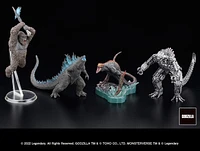 Hyper Modeling Series Godzilla VS Kong (2021) 4pc Set 