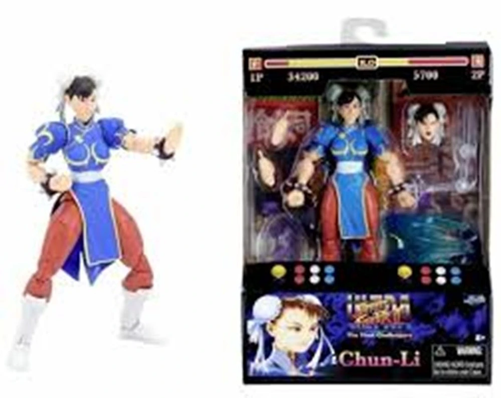 Street Fighter II Ultra Action Figure:  6" Chun-Li 