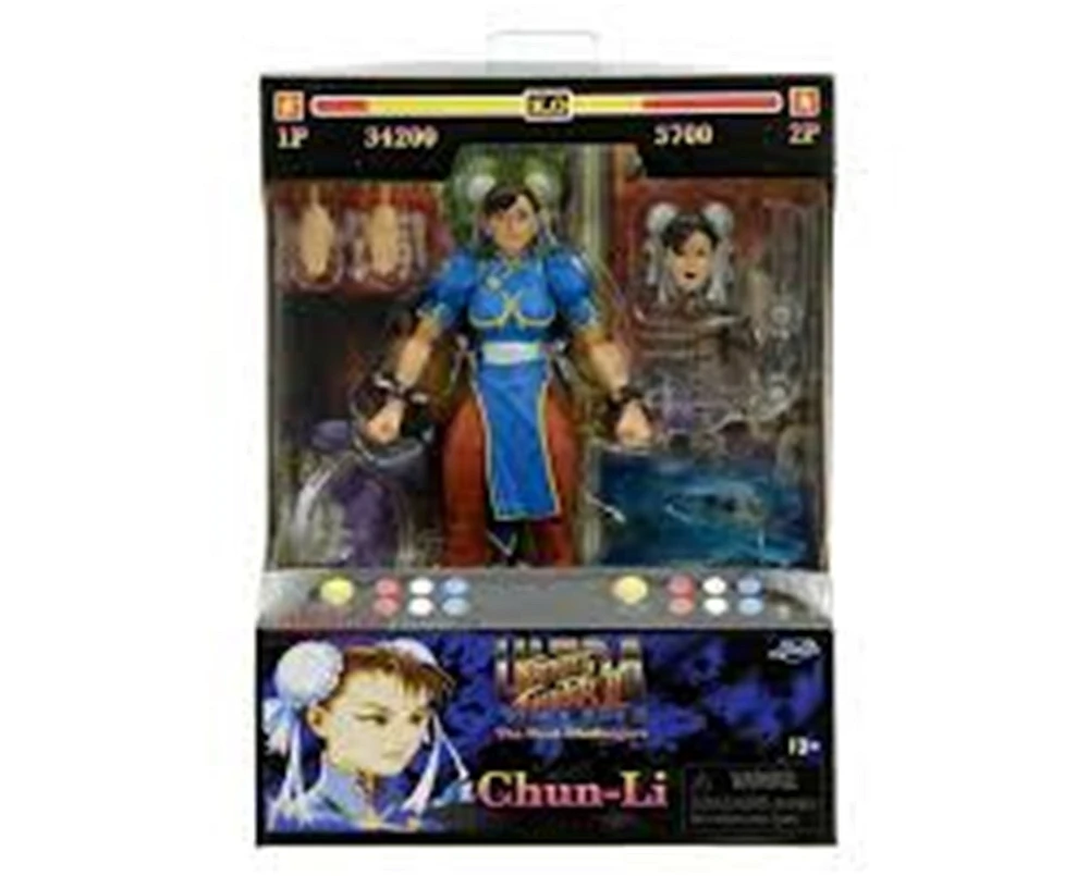 Street Fighter II Ultra Action Figure:  6" Chun-Li 