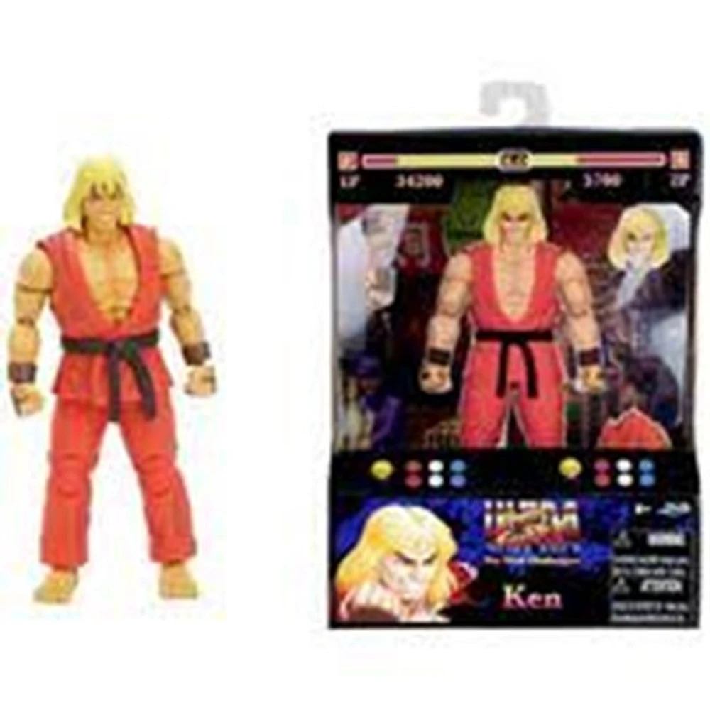 Street Fighter II Ultra Action Figure: 6" Ken 