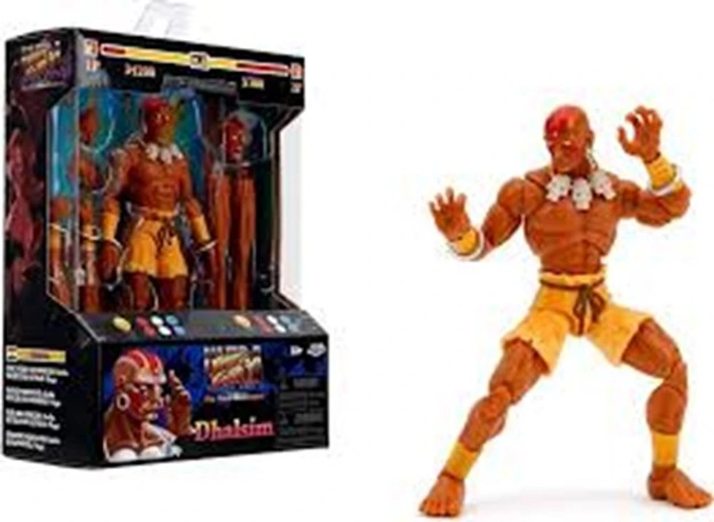 Street Fighter II Ultra Action Figure:  6" Dhalsim 